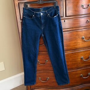 Banana Republic Factory Dark Blue Slim mid-rise Jeans